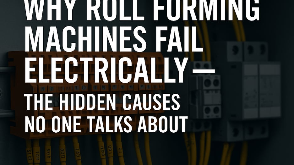 Why Roll Forming Machines Fail Electrically — The Hidden Causes No One Talks About