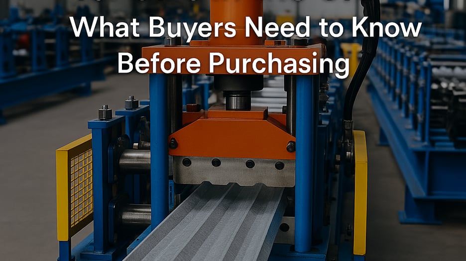 Roll Forming Machines for Sale in the UK: What Buyers Need to Know Before Purchasing