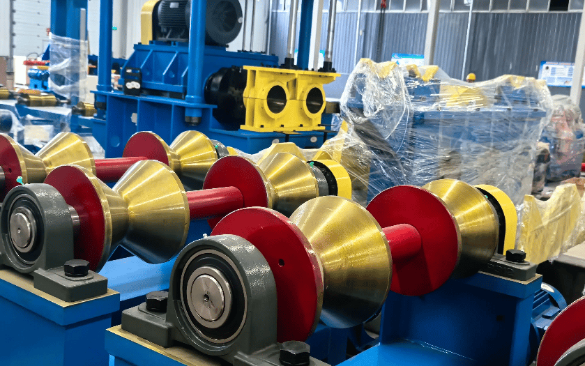 Φ101.6-355mm Pipe Straightener (Wall to 14mm, ≤1mm/m) | Teneng, Shijiazhuang, China