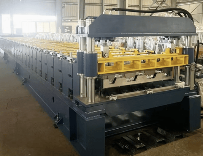 3 Composite Corrugated Metal Floor Decking Roll Forming Machine in the USA