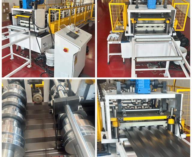 Box Rib 4 Metal Roofing Roll Forming Machine in Georgia, USA