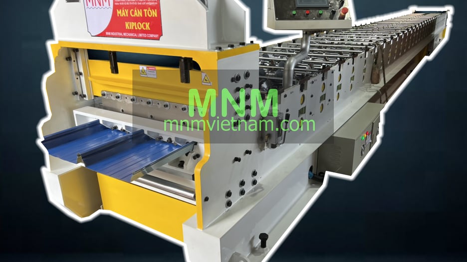 Cliplock / Klip-Lok Roll Forming Machine | MNM, Binh Duong, Vietnam