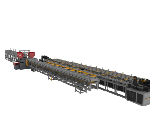 CNC Steel Bar Saw Shear Cutting Line — New | GUTE, Chengdu, China