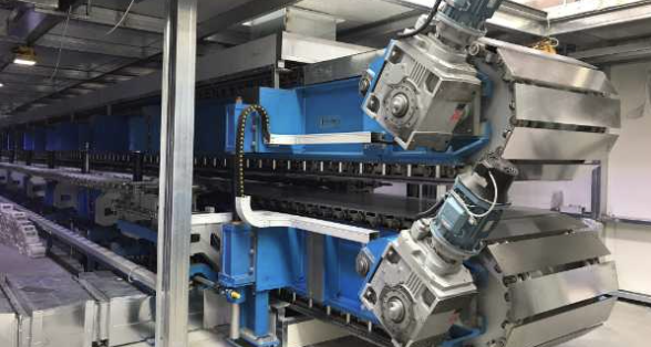 Continuous Sandwich Panel Roll Forming Line in Villach, Austria