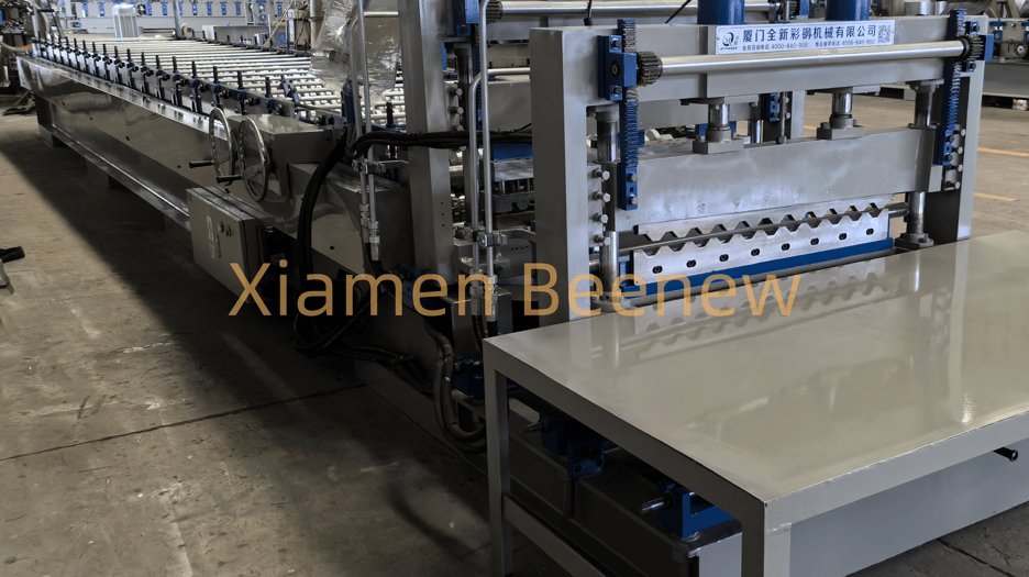 Corrugated Metal Planter / Flower Pot Roll Forming Machine | Beenew, Xiamen, China
