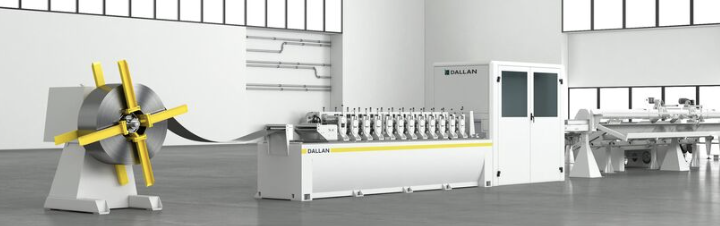 Máquina perfiladora para tablaroca en Italia