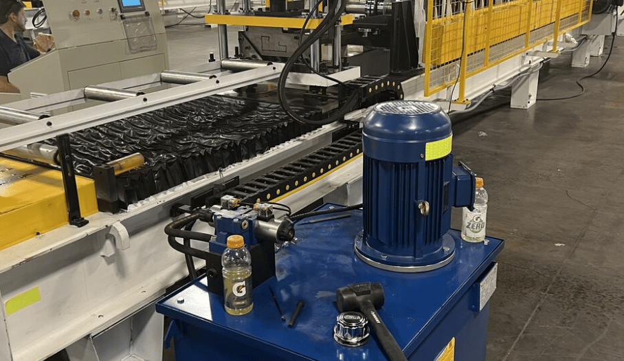 Facia Gutter Cold Roll Forming Machine Florida