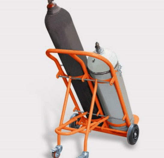 Diablo plegable doble para cilindros de gas Londres, Reino Unido