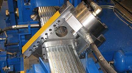Grain Bin Floor Roll Forming Machine in Kansas, USA