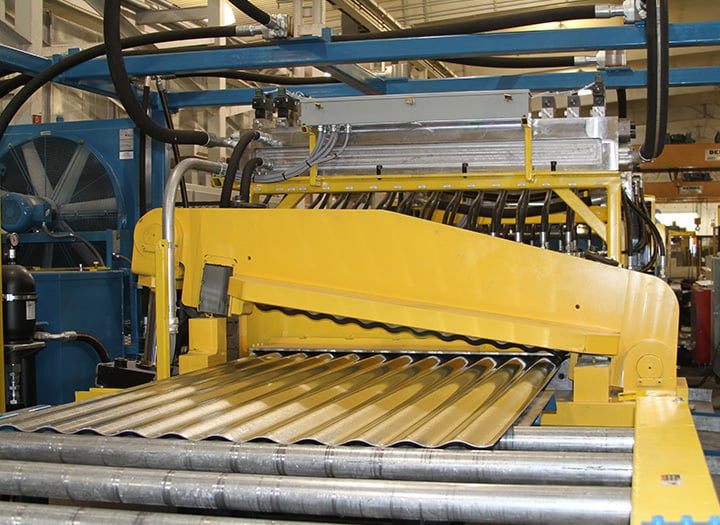 Grain Bin Sidewall Roll Forming Machine in Kansas, USA
