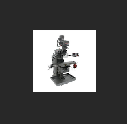 آلة تفريز JET JTM-949EVS بجهد 230V وقياس 9 in. x 49 in. مع شاشة قراءة رقمية Newall DP700 DRO وتغذية آلية للمحور X – الولايات المتحدة