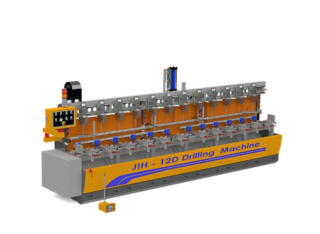 JIH-12D 12-Head Drilling Machine for Aluminium Profiles | JIH-I, Taichung, Taiwan