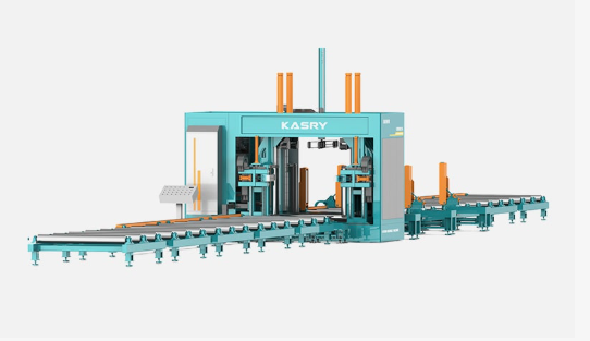 KR-UZL Box Beam Assembly Machine (Wing Plate to 1000mm, 12m Long) | Kasry, Dezhou, China