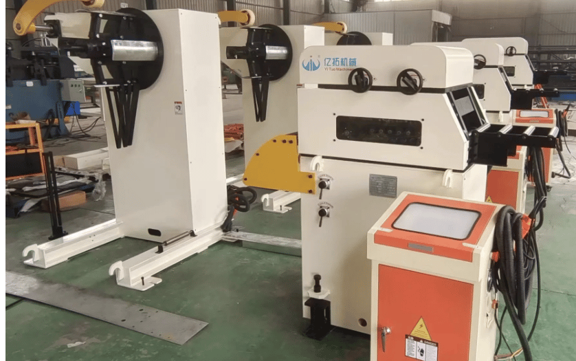 Metal Material Decoiler Leveler Feeder in USA
