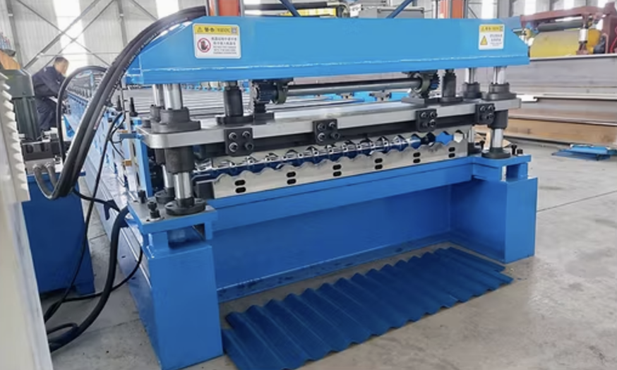 Máquina perfiladora de techo metálico Brasil
