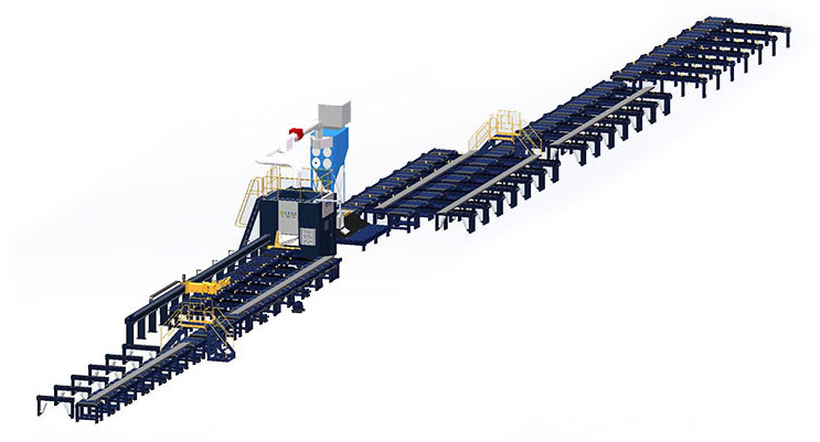Profile Plasma Cutting Line PRG 400/600 — New Robotic Profile Cutter | Machine Matcher