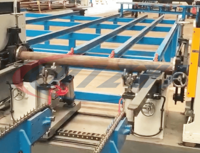 QFMG Slip-On Flange Fitting-Up Machine (DN50-1200) | Qizhi, Nanjing, China