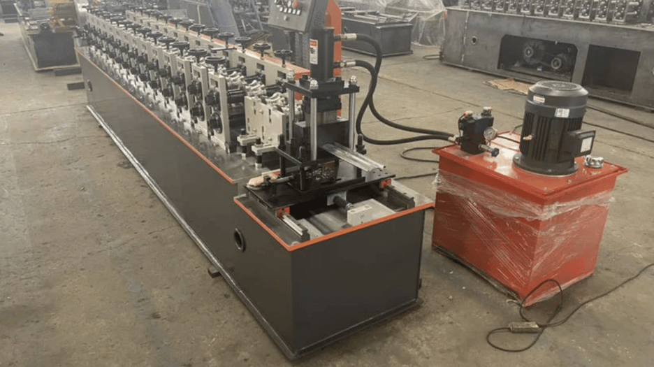 Roller Shutter Door Roll Forming Machine in Mexico