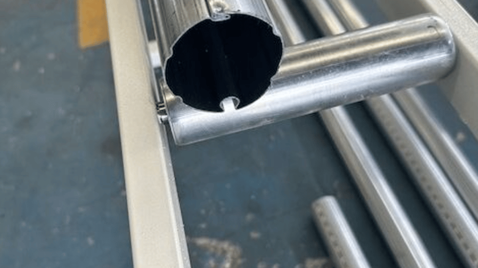 Roller Shutter Door Tube Cold Roll Forming Machine Florida