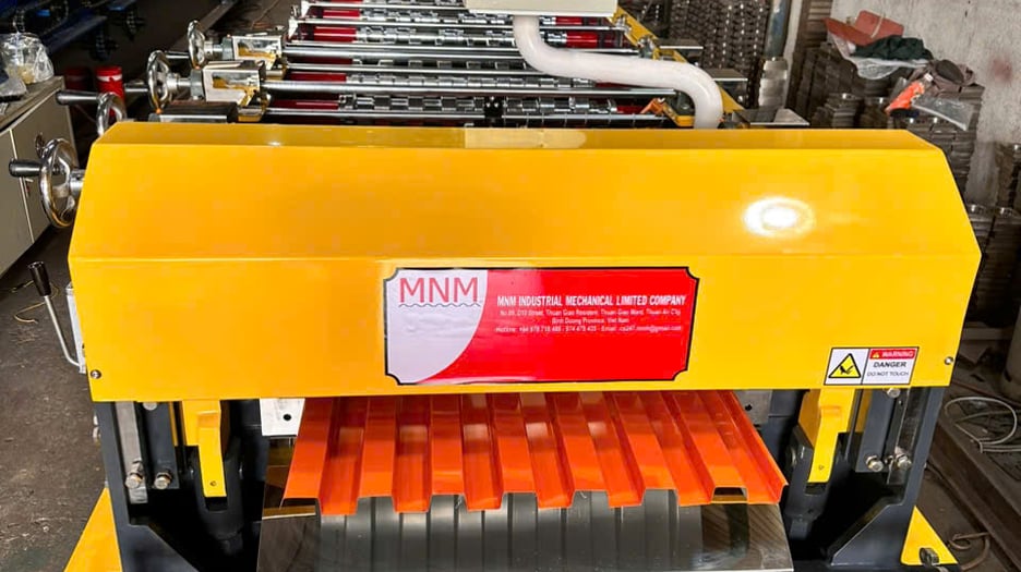 Roof & Wall Cladding Roll Forming Machine | MNM, Binh Duong, Vietnam