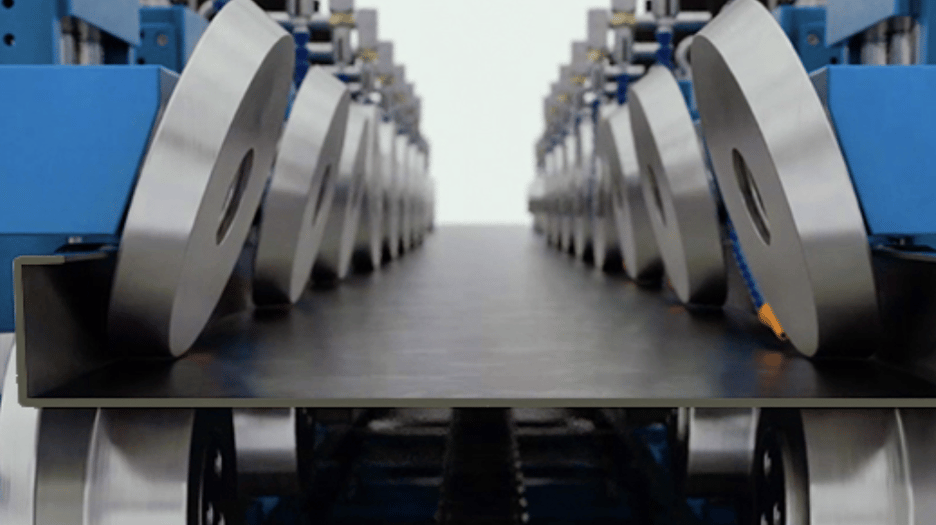 Scaffold Plank Roll Forming Machine in Schopfheim, Germany