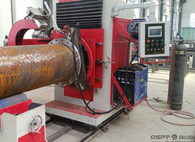 Slip-On Flange and Pipe Fast Fitting-Up Machine SFFUM (DN400-1600) | Qianshan, Shanghai, China