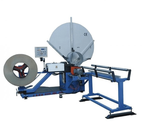Spiral Tubeformer DMTF-1500 / 1500C for Round HVAC Duct (φ80-1500mm) | DDM Machinery, Shanghai, China