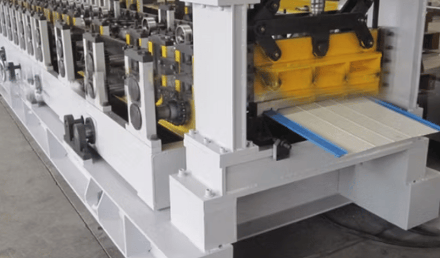 Standing Seam Metal Roof Panel Roll Forming Machine – Armenia