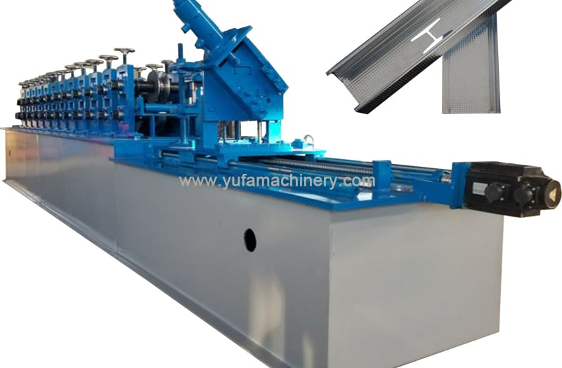 Máquina perfiladora de barras de plafón de acero en China