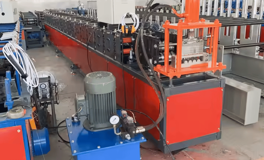آلة التشكيل بالدرفلة على البارد للوحة الوصل الفولاذية (Gusset Plate) – الإمارات