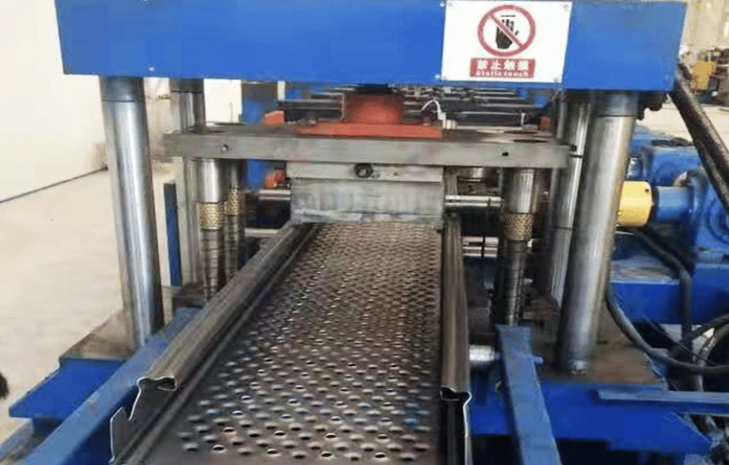 Steel Scaffold Platform Plate Roll Forming Machine in USA