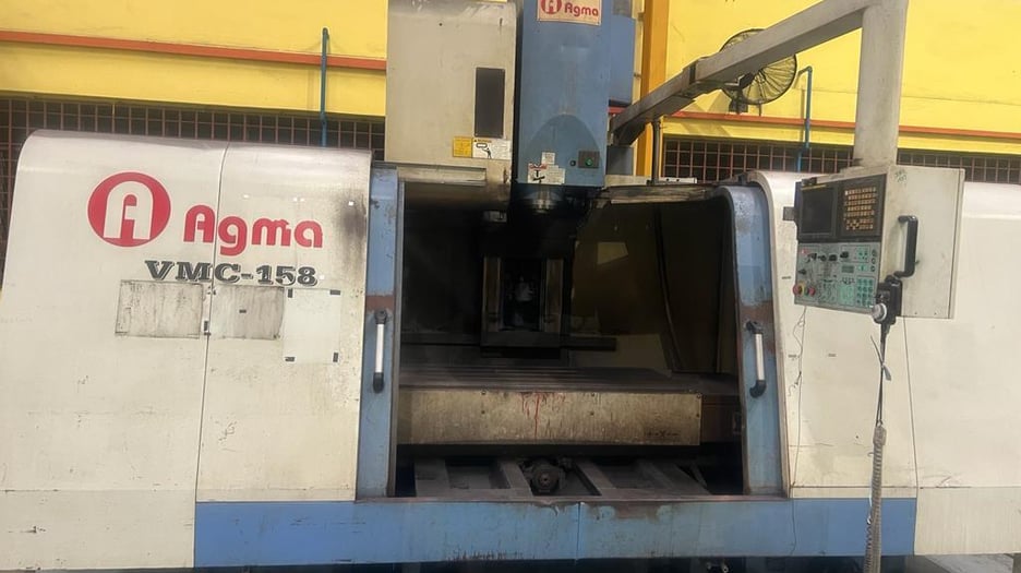 Used AGMA 158 CNC Vertical Machining Centre | A.K. Machine Traders, Navi Mumbai, India