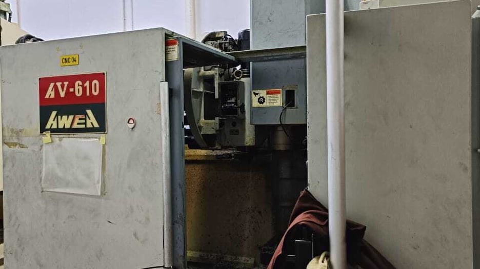Used Awea AV 610 CNC Vertical Machining Centre | A.K. Machine Traders, Navi Mumbai, India