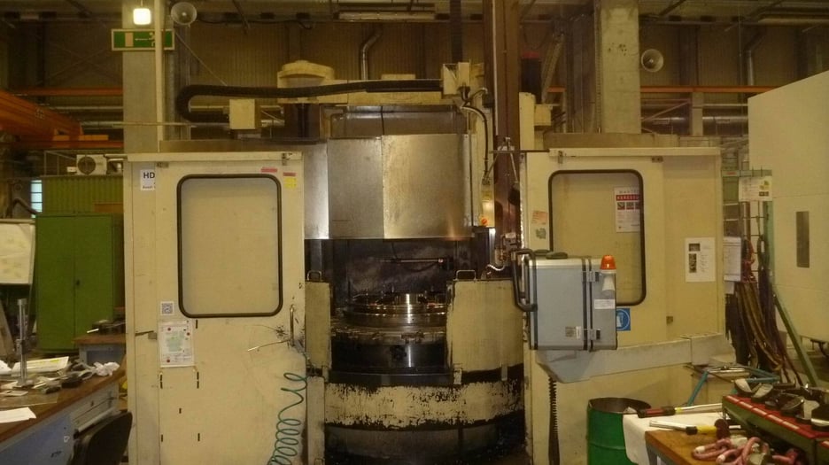 Used Bullard Dynatrol 56 CNC Vertical Turret Lathe | A.K. Machine Traders, Navi Mumbai, India