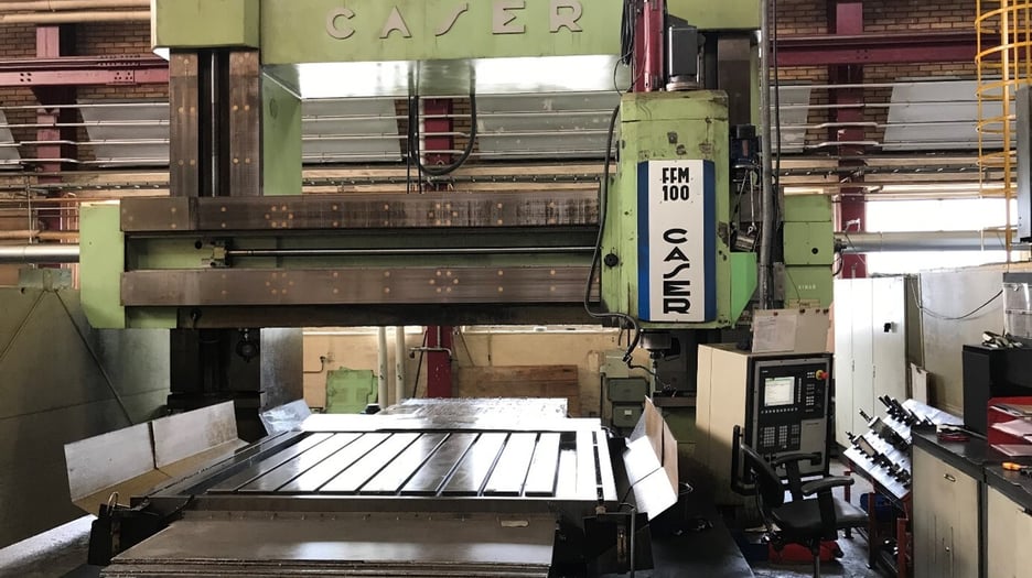 Used Caser FFM 100 CNC Portal Milling Machine | A.K. Machine Traders, Navi Mumbai, India