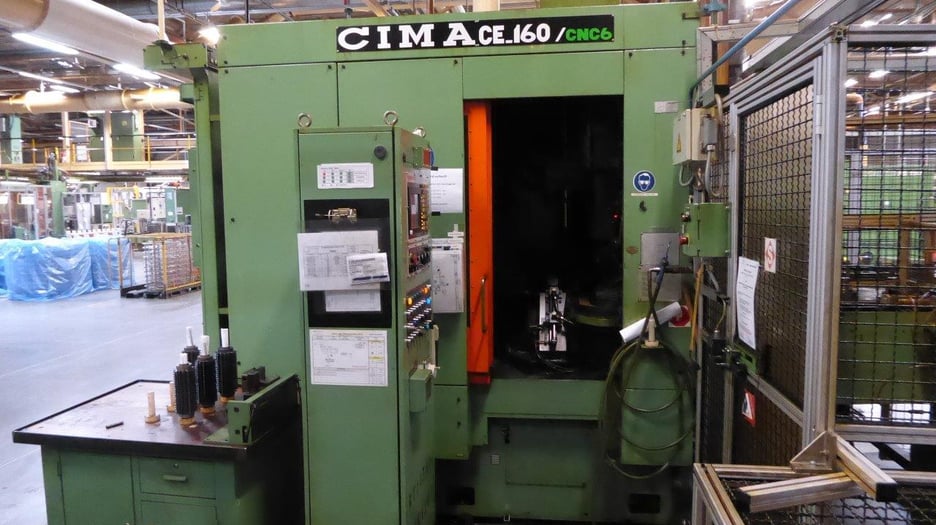 Used CIMA CE 160 CNC Gear Hobbing Machine | A.K. Machine Traders, Navi Mumbai, India