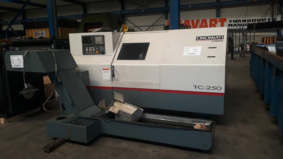 Used Cincinnati TC 250 CNC Lathe | A.K. Machine Traders, Navi Mumbai, India
