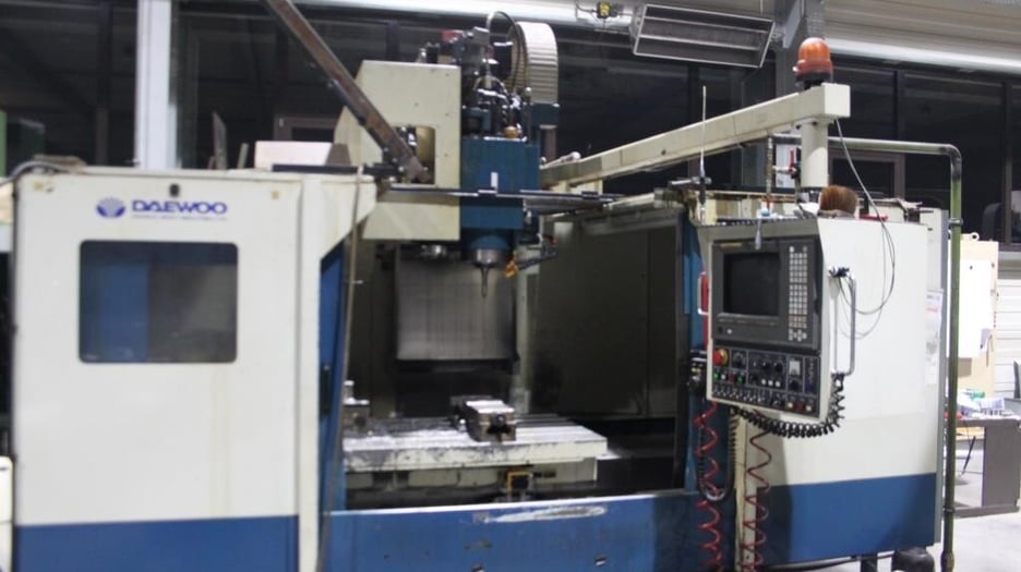 Used Daewoo Ace V65 Vertical Machining Centre | A.K. Machine Traders, Navi Mumbai, India