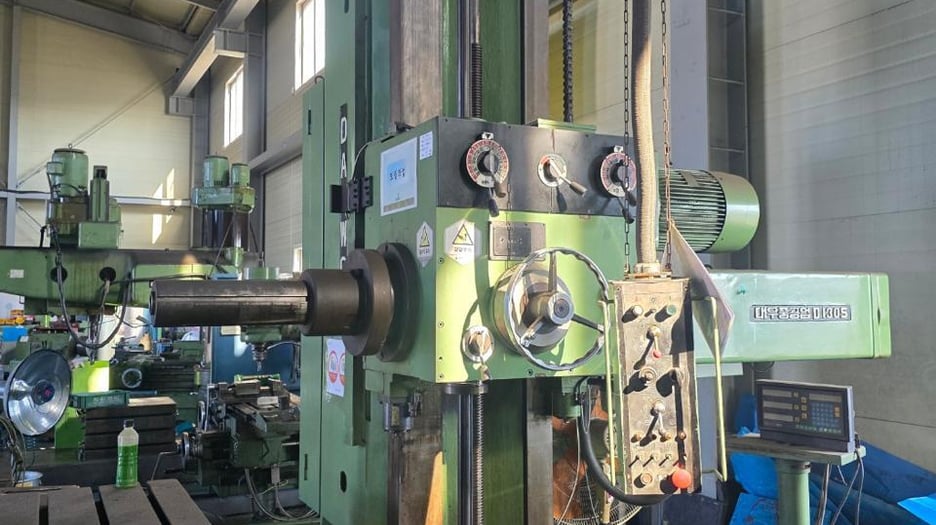 Used Daewoo D130S Horizontal Boring Machine | A.K. Machine Traders, Navi Mumbai, India