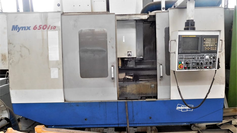 Used Doosan MYNX 650/50 Vertical Machining Center | A.K. Machine Traders, Navi Mumbai, India