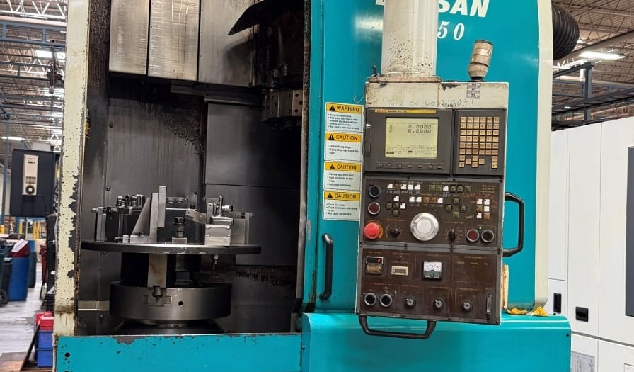 Used Doosan V550 CNC Vertical Turning Center | A.K. Machine Traders, Navi Mumbai, India