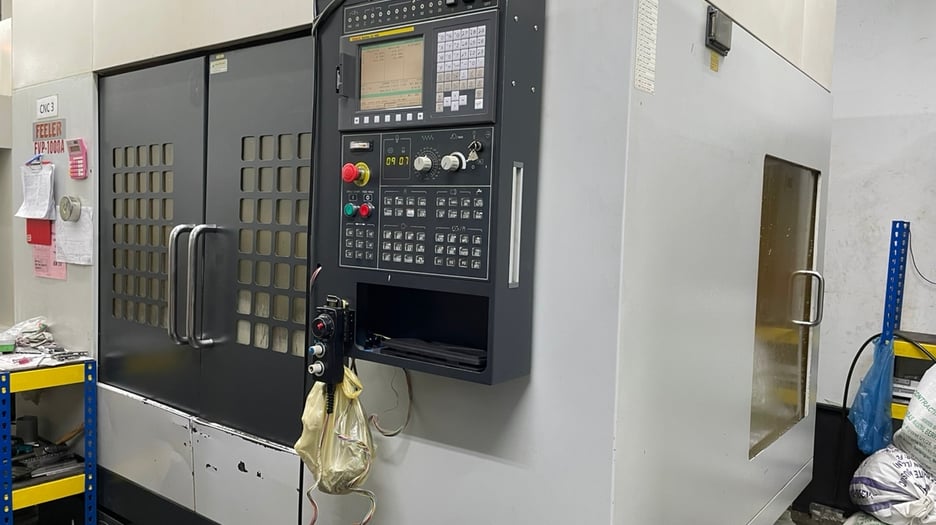 Used Feeler FVP 1000A CNC Vertical Machining Centre | A.K. Machine Traders, Navi Mumbai, India