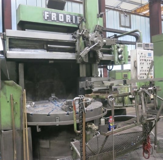 Used Froriep KE 16 Super Vertical Turret Lathe | A.K. Machine Traders, Navi Mumbai, India