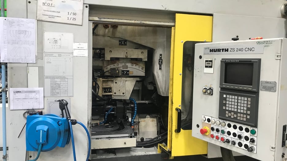 Used Hurth ZS 240 CNC Gear Shaving Machine | A.K. Machine Traders, Navi Mumbai, India