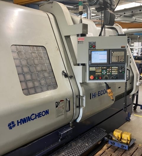 Used Hwacheon Hi ECO 45 CNC Lathe | A.K. Machine Traders, Navi Mumbai, India
