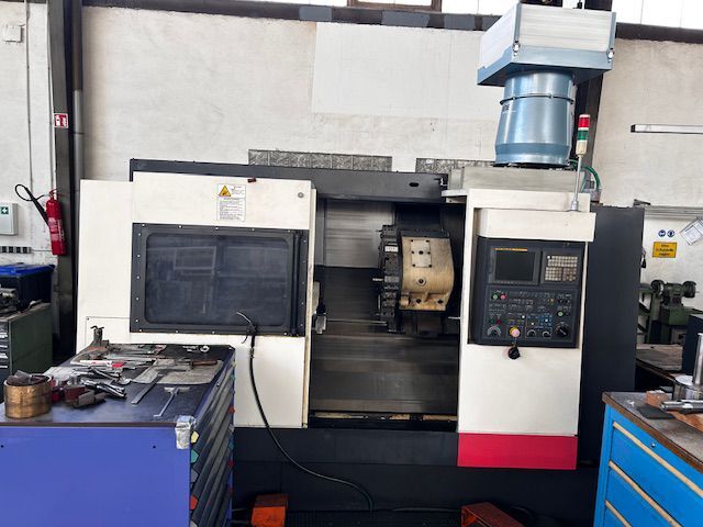 Used Hwacheon Hi-TECH 300 CNC Turning Center | A.K. Machine Traders, Navi Mumbai, India