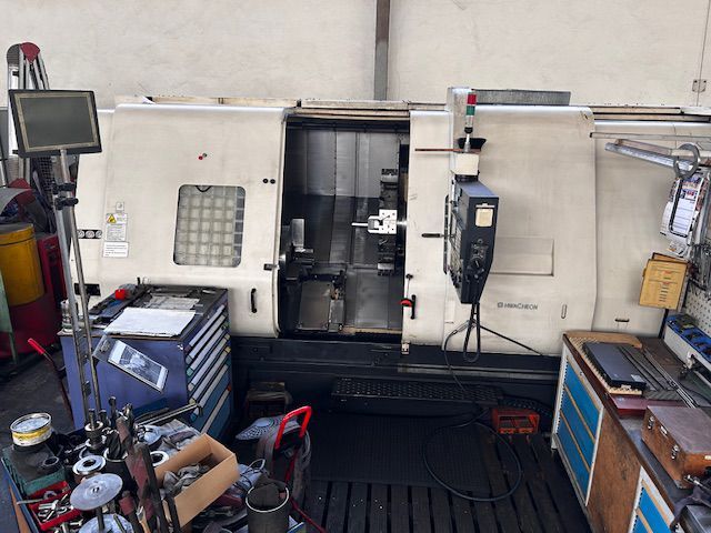 Used Hwacheon Hi-TECH 700 CNC Turning Center | A.K. Machine Traders, Navi Mumbai, India