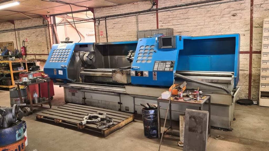 Torno CNC Jaguar Jessey 550 22120ENC usado | A.K. Machine Traders, Navi Mumbai, India