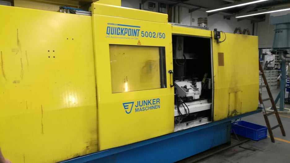 Used Junker Quickpoint 5002/50 CNC Cylindrical Grinder | A.K. Machine Traders, Navi Mumbai, India