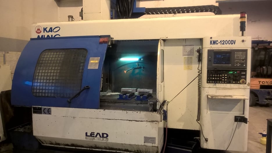 Used Kao Ming KMC-1200DV Vertical Machining Centre | A.K. Machine Traders, Navi Mumbai, India